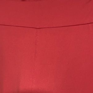 LuLaRoe Leggings Solid Pink Tall & Curvy